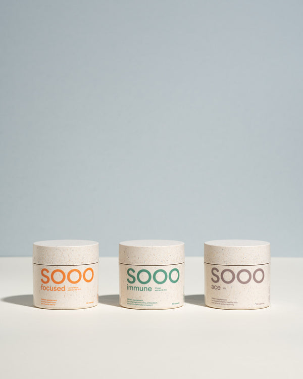 Sooo.me™ Performance bundle: focused + immune + ace