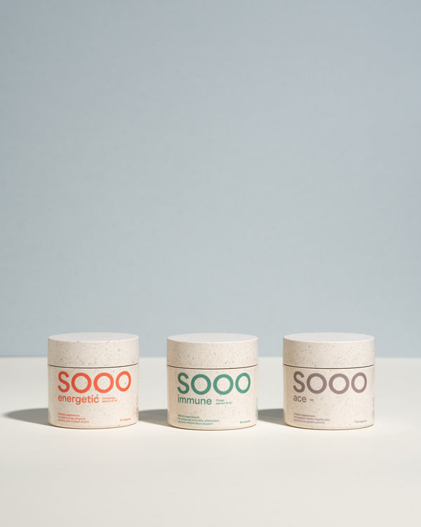 Sooo.me™ Energy booster bundle: energetic + ace + immune