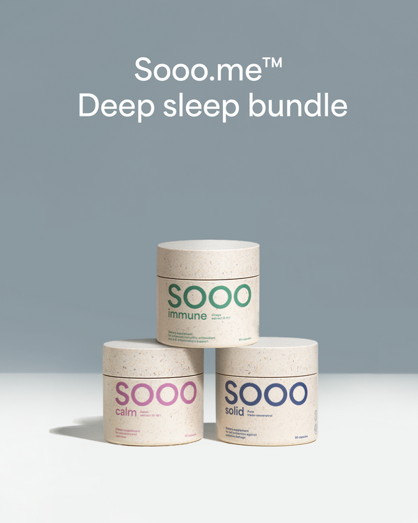 Sooo.me™ Deep sleep bundle: calm + immune + solid