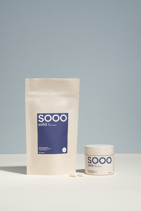 SOOO solid: 99.83% purity Trans-Resveratrol